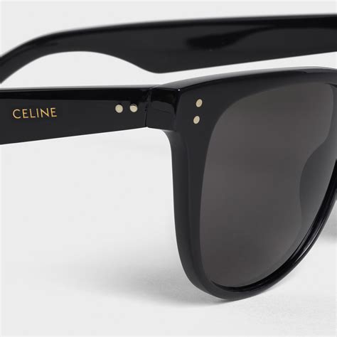 celine anna sunglasses black|BLACK FRAME 41 SUNGLASSES IN ACETATE .